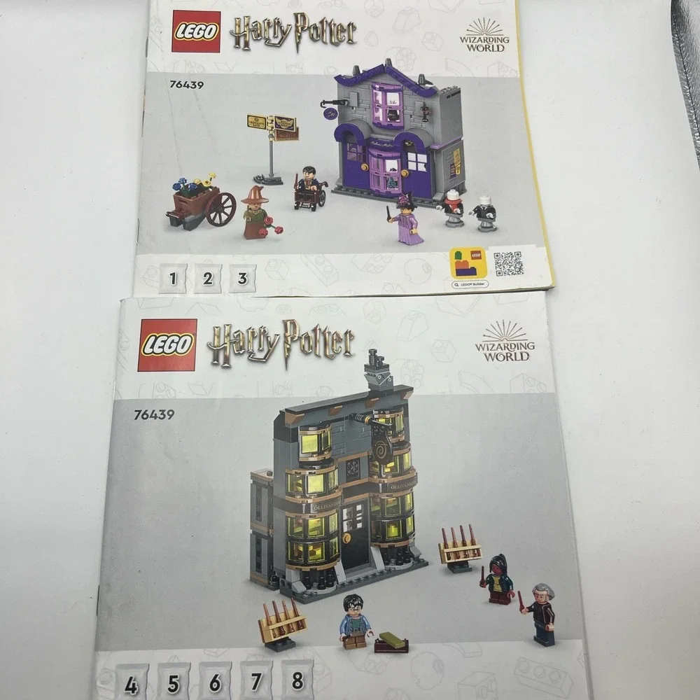 LEGO Harry Potter Madam Malkin's Set 76439 Building Instruction Manuals Booklets